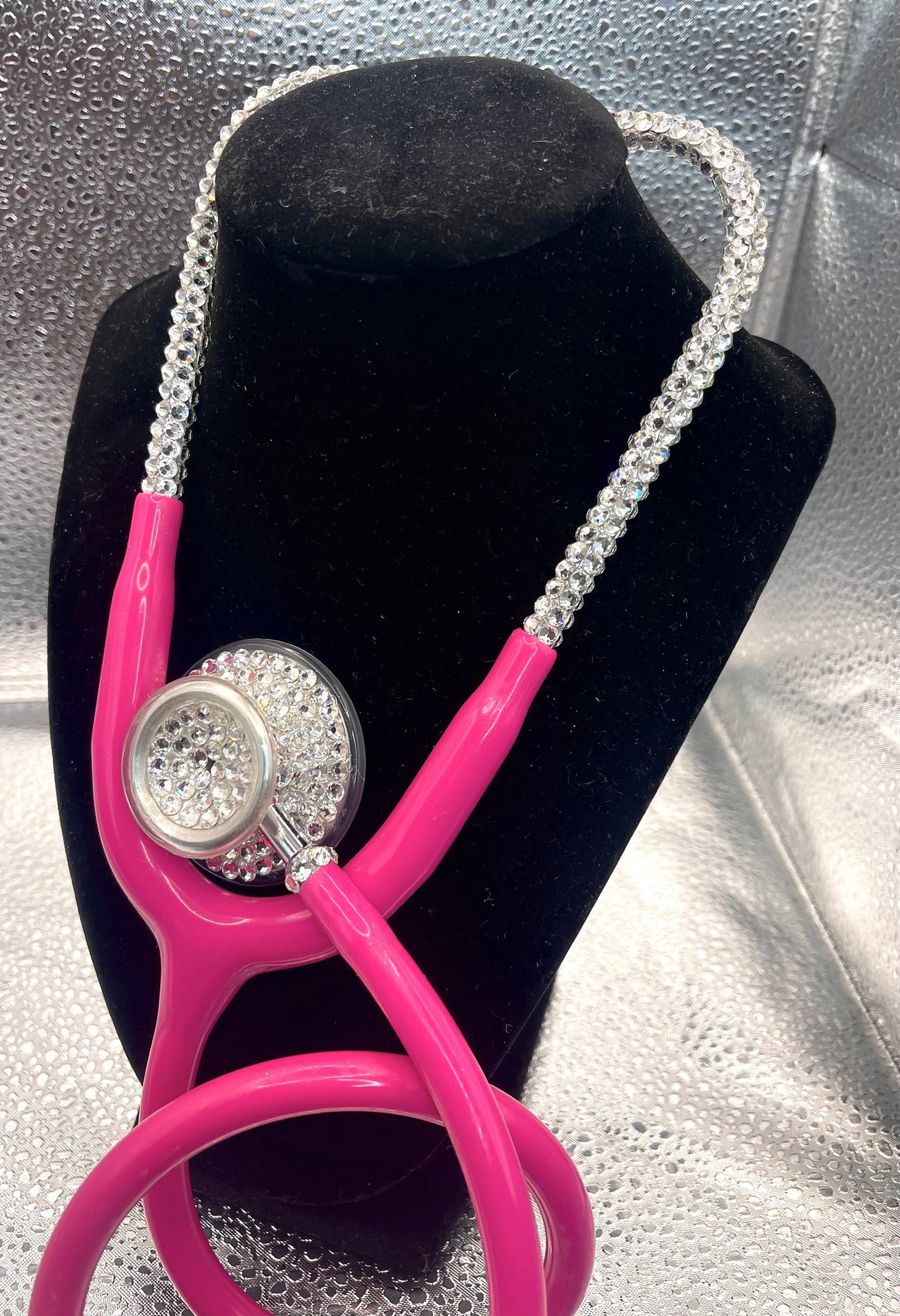 Bling Medical Gift Set, MDF Calibra Suite Kit with Maxima Crystals Stethoscope, Glitter Blood Pressure Cuff & Pen Light