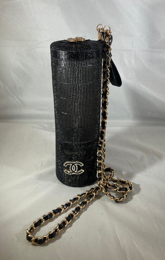 Black Rhinestone Mini Blender