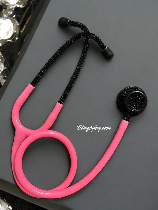 Bling Stethoscope - Handmade Rhinestone Medical Professional Tool, Prestige Clinical Lite, Personalized Healthcare Accessory Gift